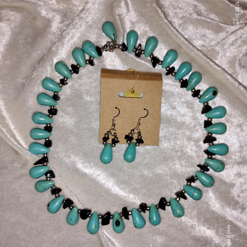 Handmade Stone Jewelry Set